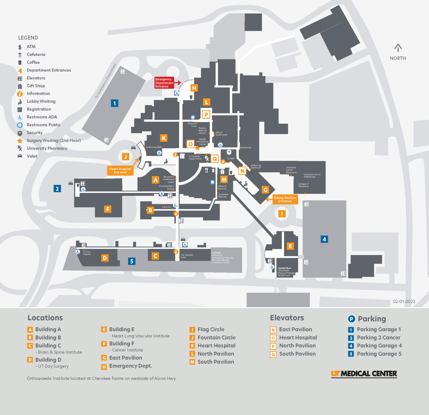 Parking & Directions UT Medical Center
